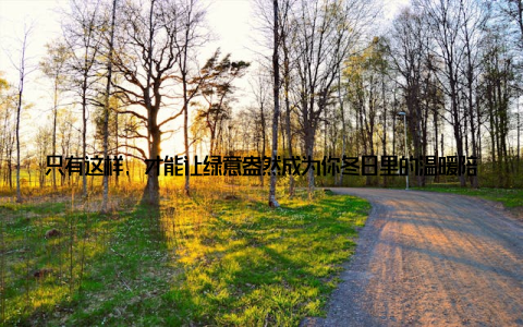 只有这样, 才能让绿意盎然成为你冬日里的温暖陪伴! 冬季室外盆栽养护, 虽需付出一定的耐心和细心, 但当你看到它们绿意盎然的样子, 那份喜悦和满足将会让你觉得一切都是值得的